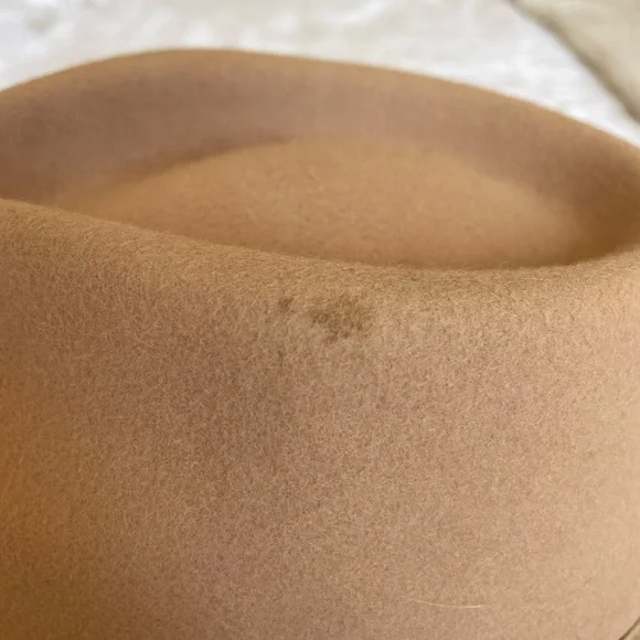 Lack of Color Zulu Wool Felt Fedora Hat Tan Medium 57cm - Picture 7 of 7